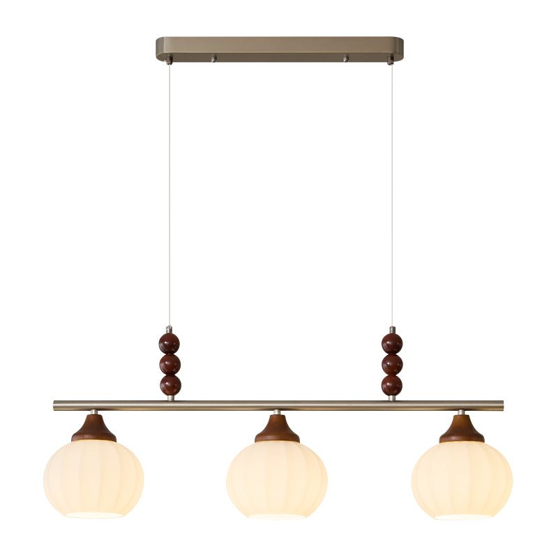 Nyla Retro Glass Pendant Lamp-Neutral Decor