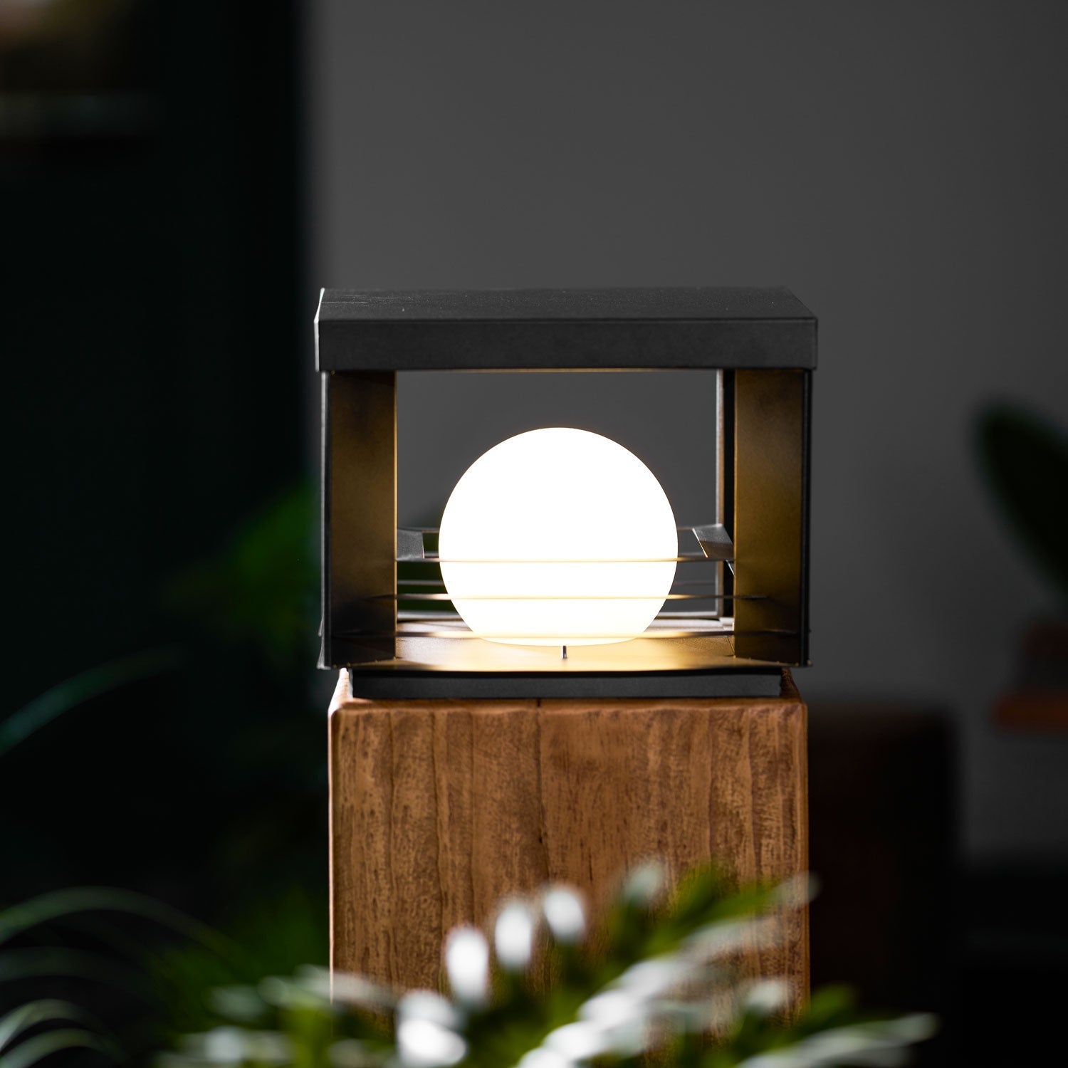 Mirelle Crate Outdoor Lamp-Neutral Decor