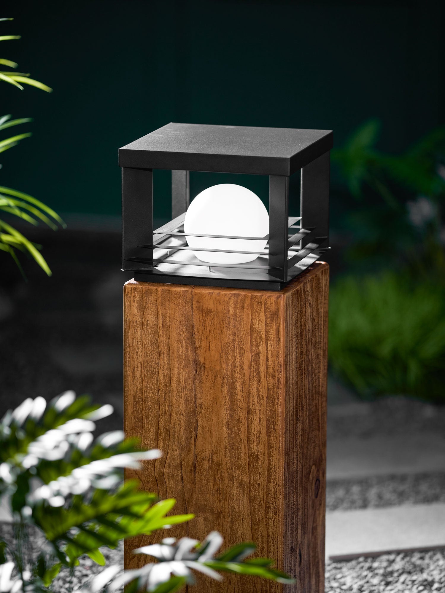 Mirelle Crate Outdoor Lamp-Neutral Decor