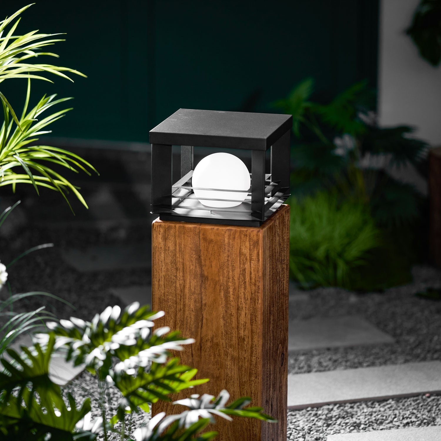 Mirelle Crate Outdoor Lamp-Neutral Decor