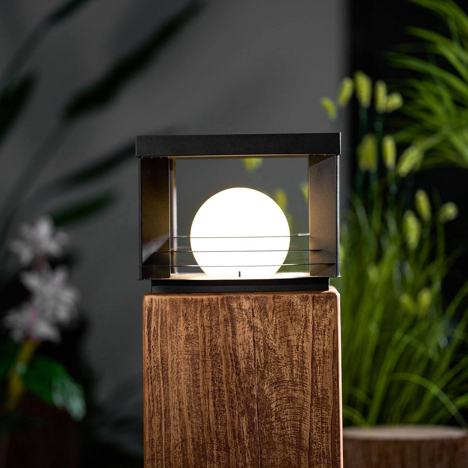 Mirelle Crate Outdoor Lamp-Neutral Decor