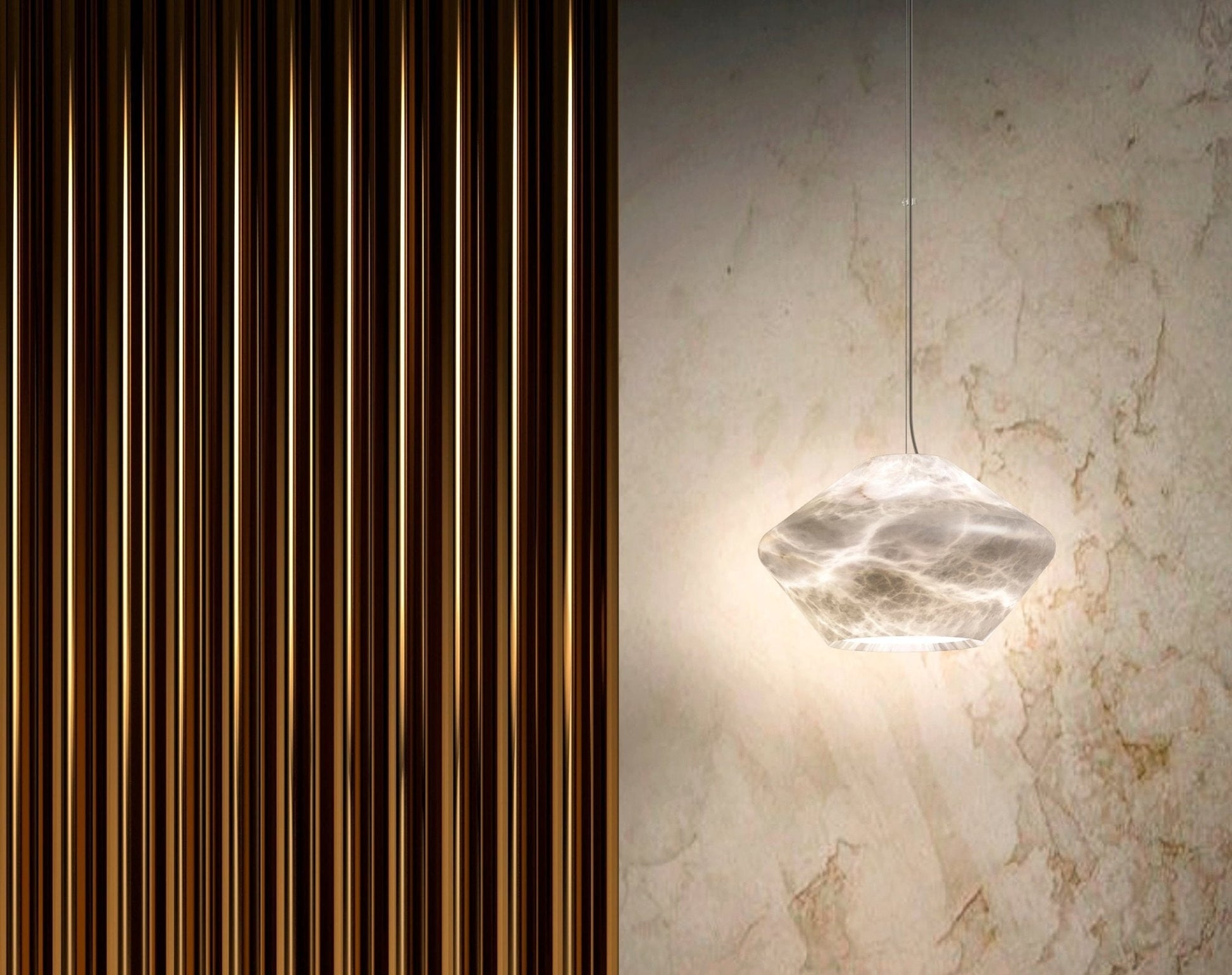 Gald Veil Pendant Light-Neutral Decor
