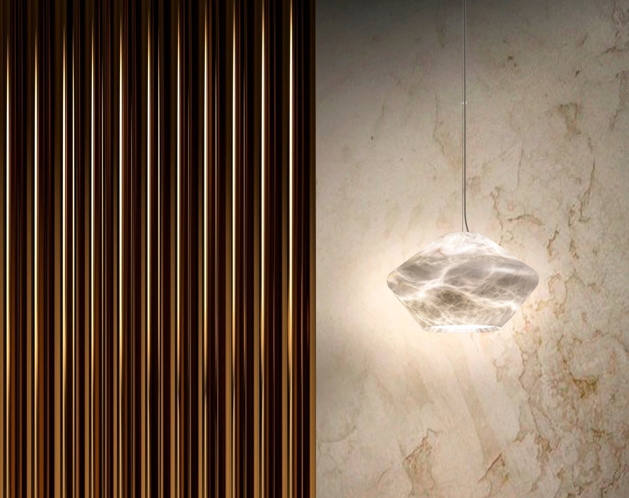 Gald Veil Pendant Light-Neutral Decor