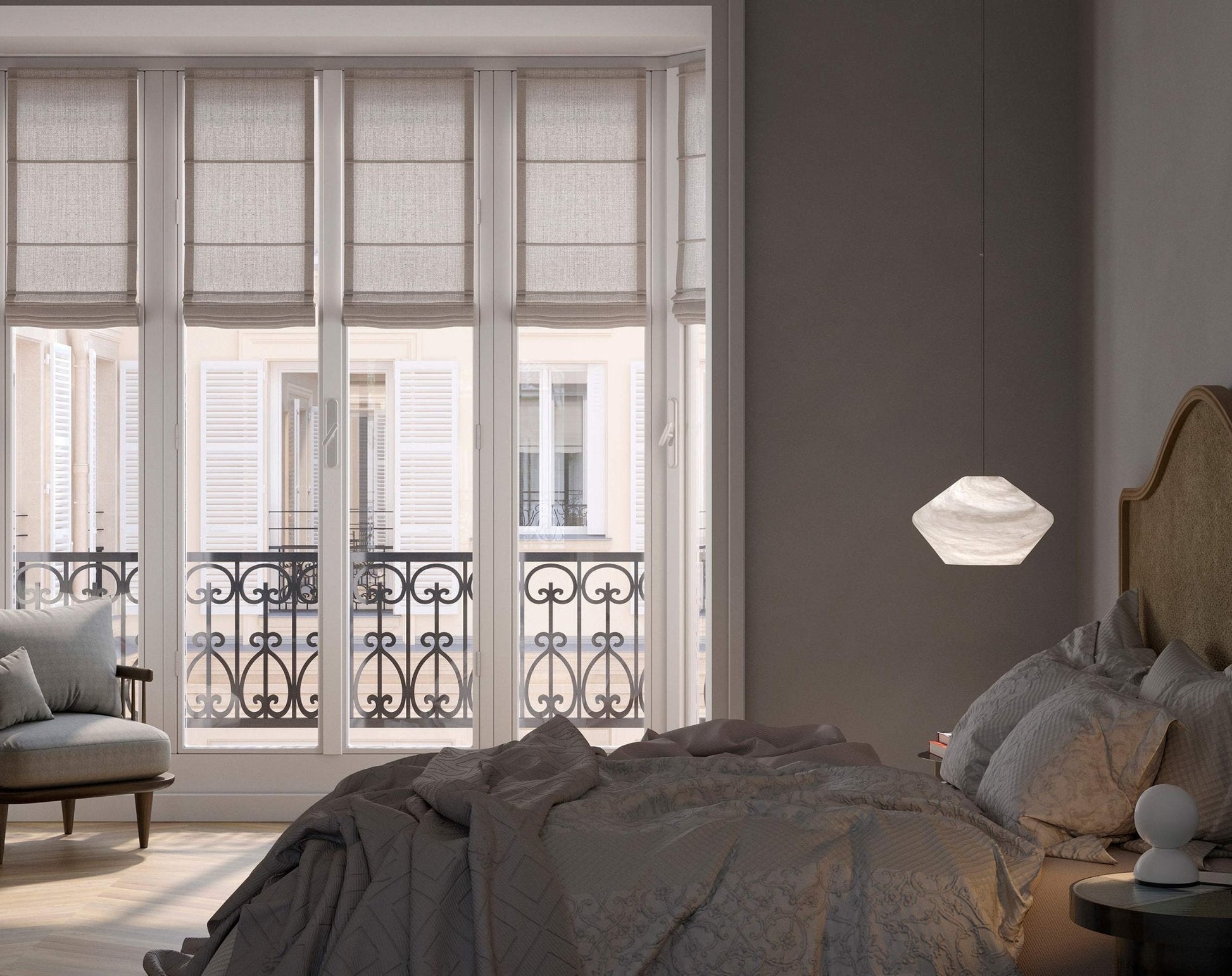 Gald Veil Pendant Light-Neutral Decor