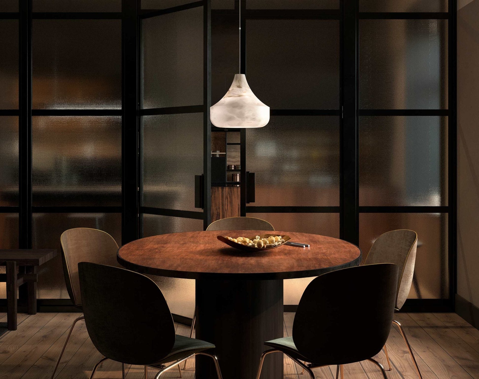 Gald Veil Pendant Light-Neutral Decor