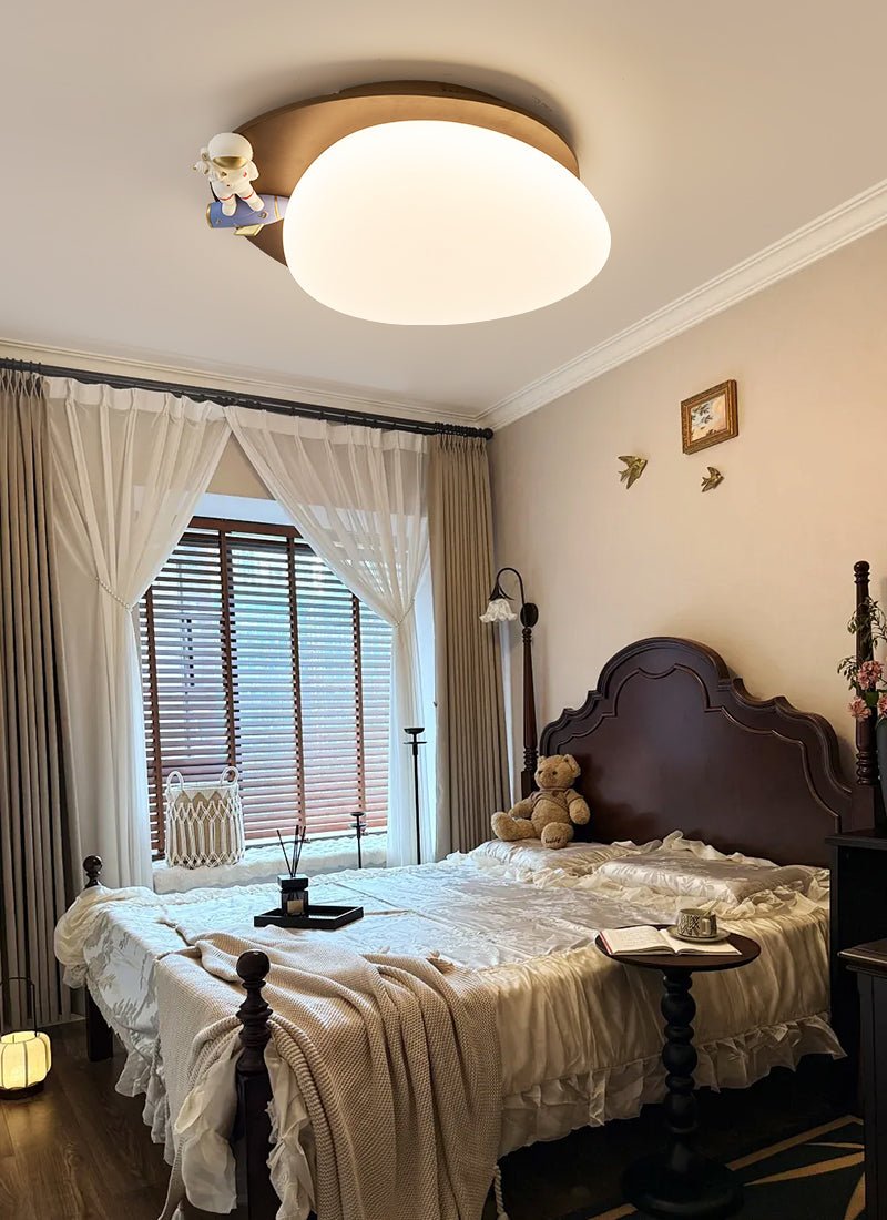 Lunar Buddy Ceiling Lamp-Neutral Decor