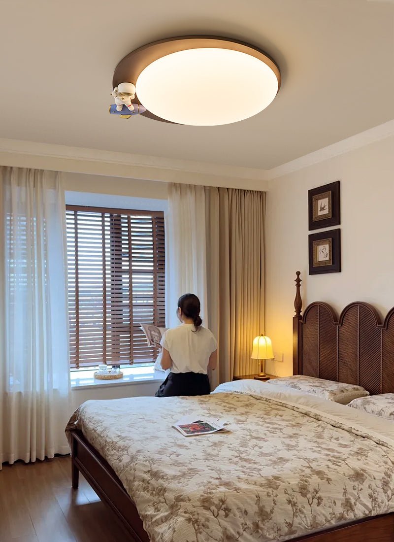 Lunar Buddy Ceiling Lamp-Neutral Decor