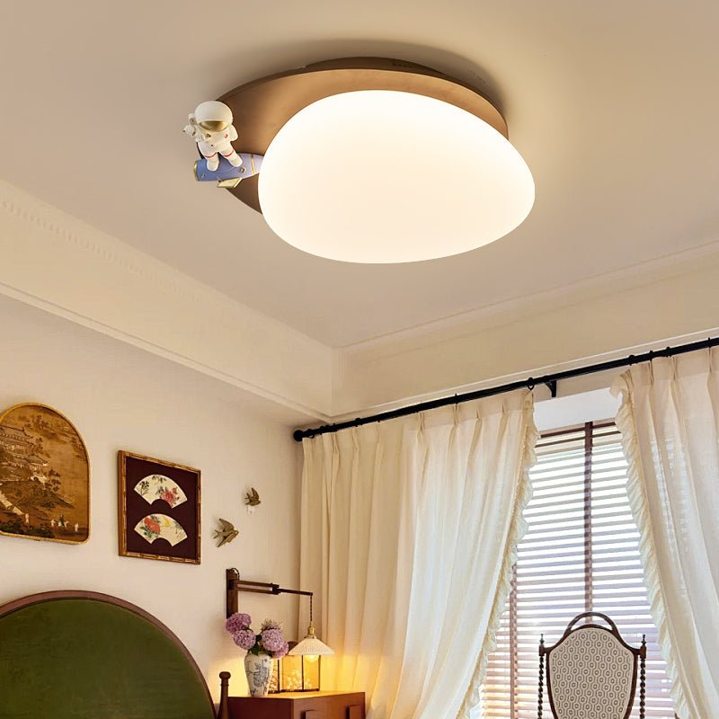 Lunar Buddy Ceiling Lamp-Neutral Decor