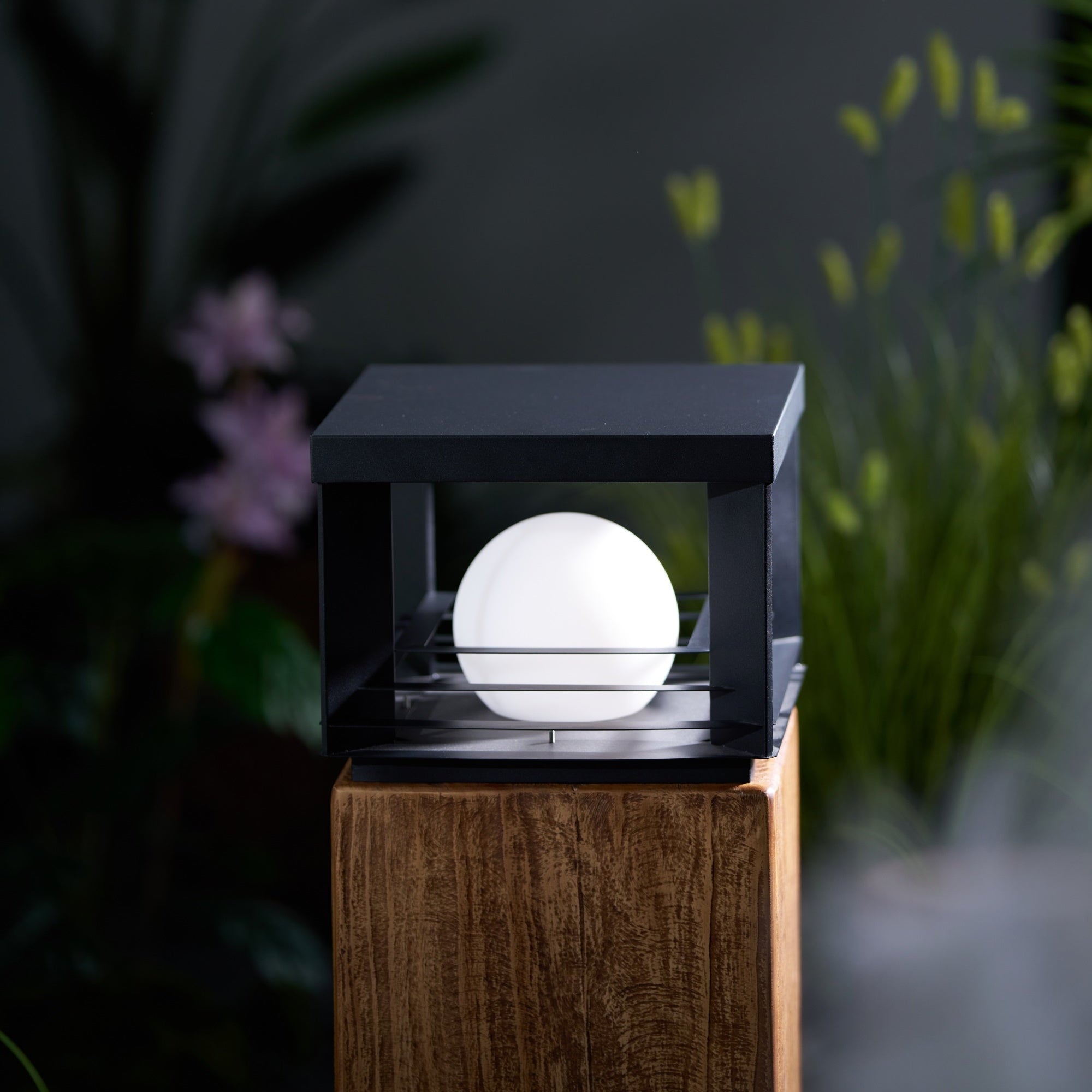 Mirelle Crate Outdoor Lamp-Neutral Decor