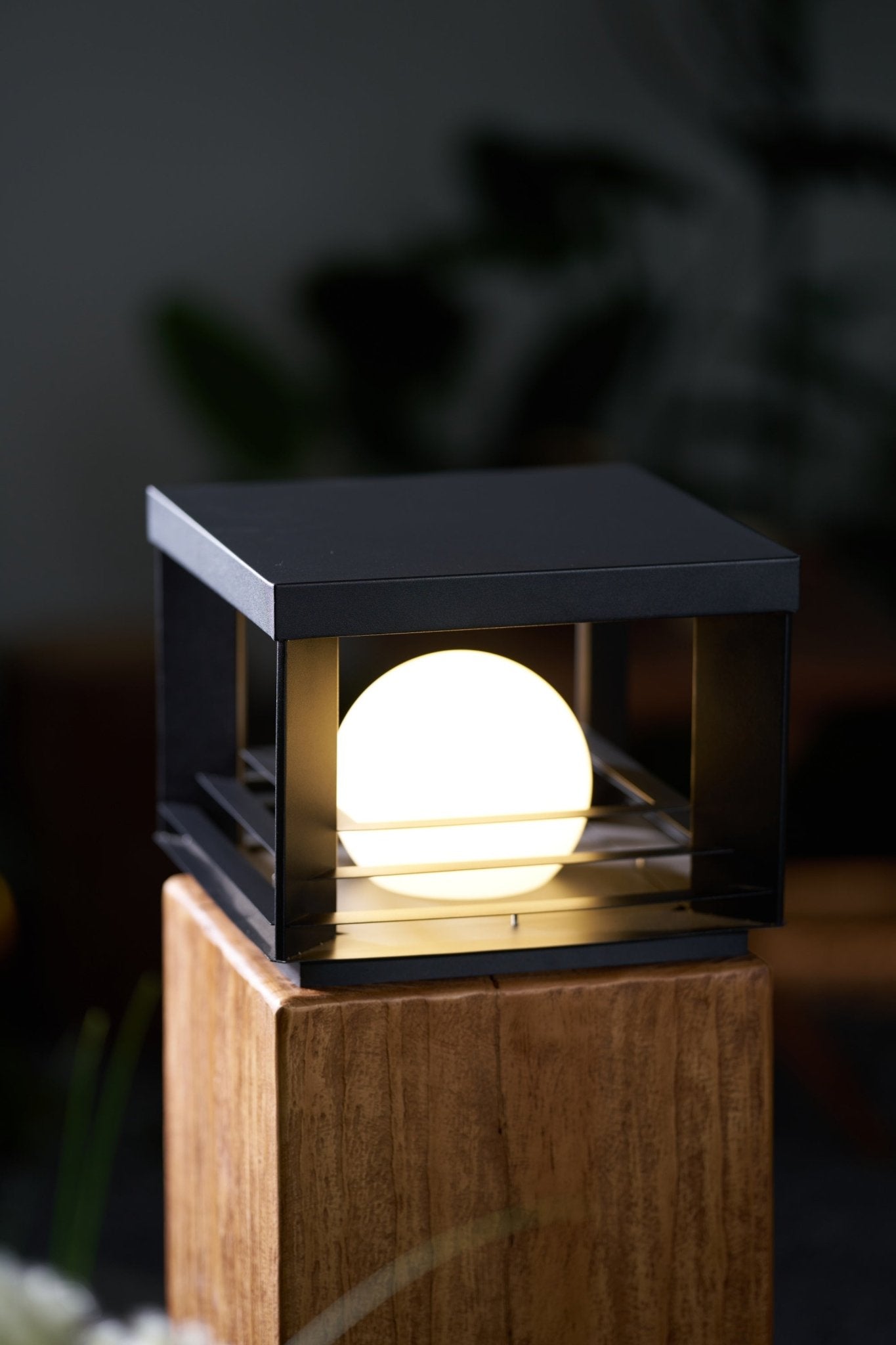 Mirelle Crate Outdoor Lamp-Neutral Decor