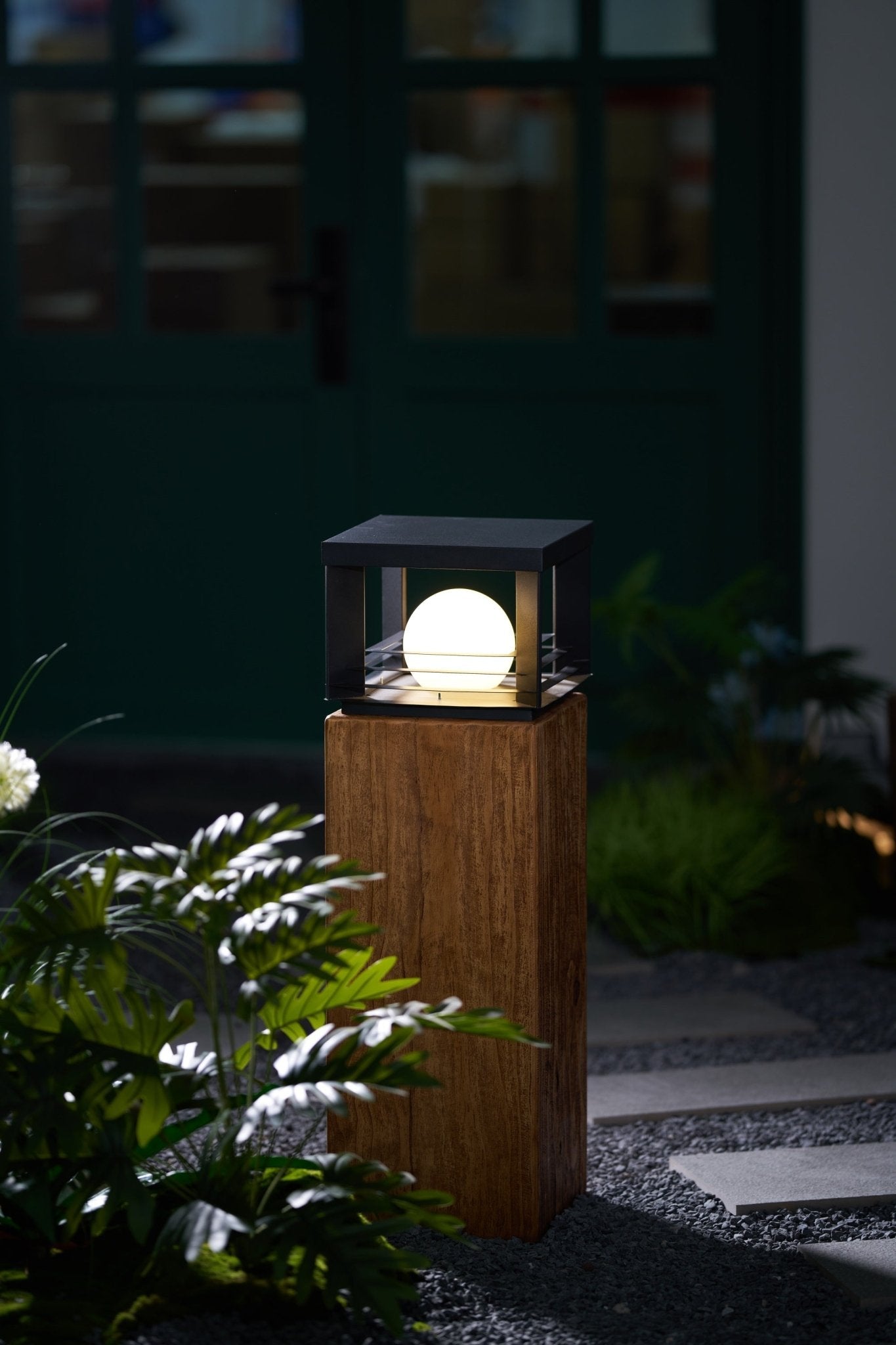 Mirelle Crate Outdoor Lamp-Neutral Decor