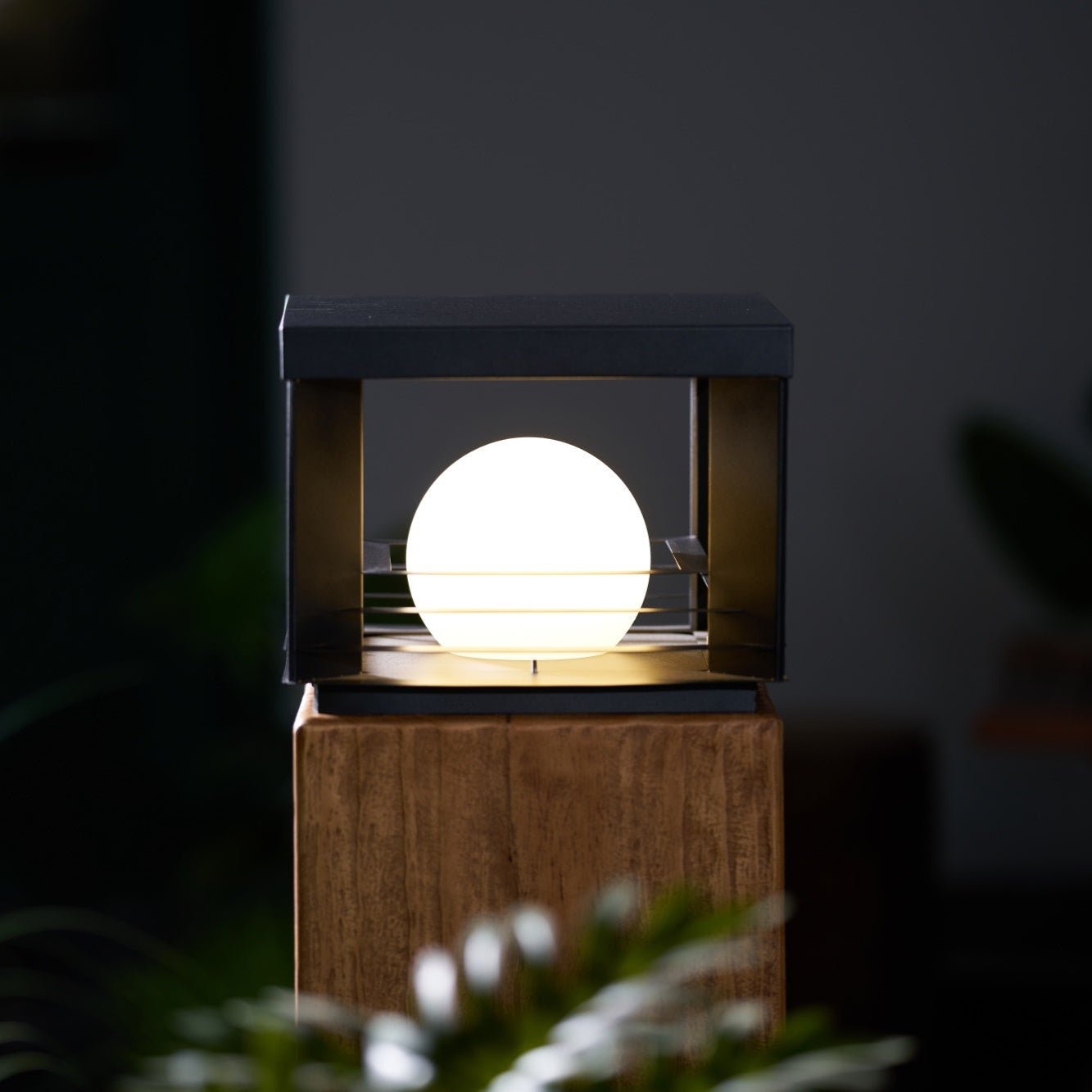 Mirelle Crate Outdoor Lamp-Neutral Decor