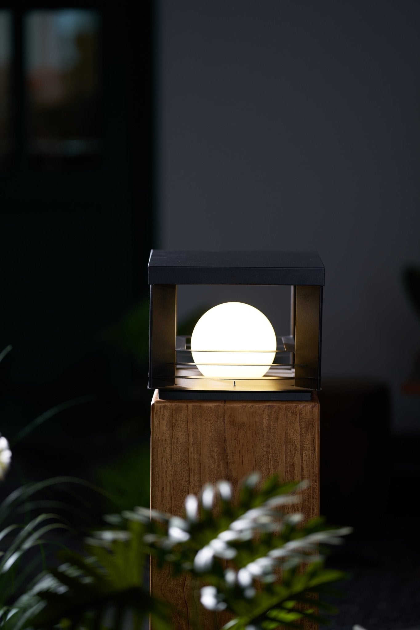 Mirelle Crate Outdoor Lamp-Neutral Decor