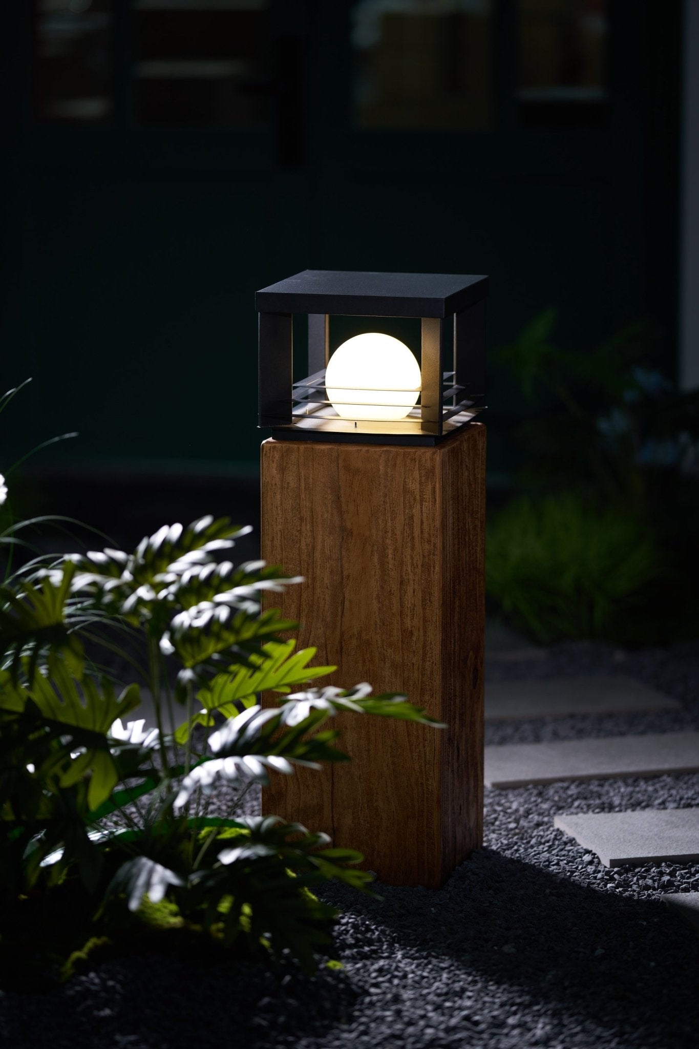 Mirelle Crate Outdoor Lamp-Neutral Decor