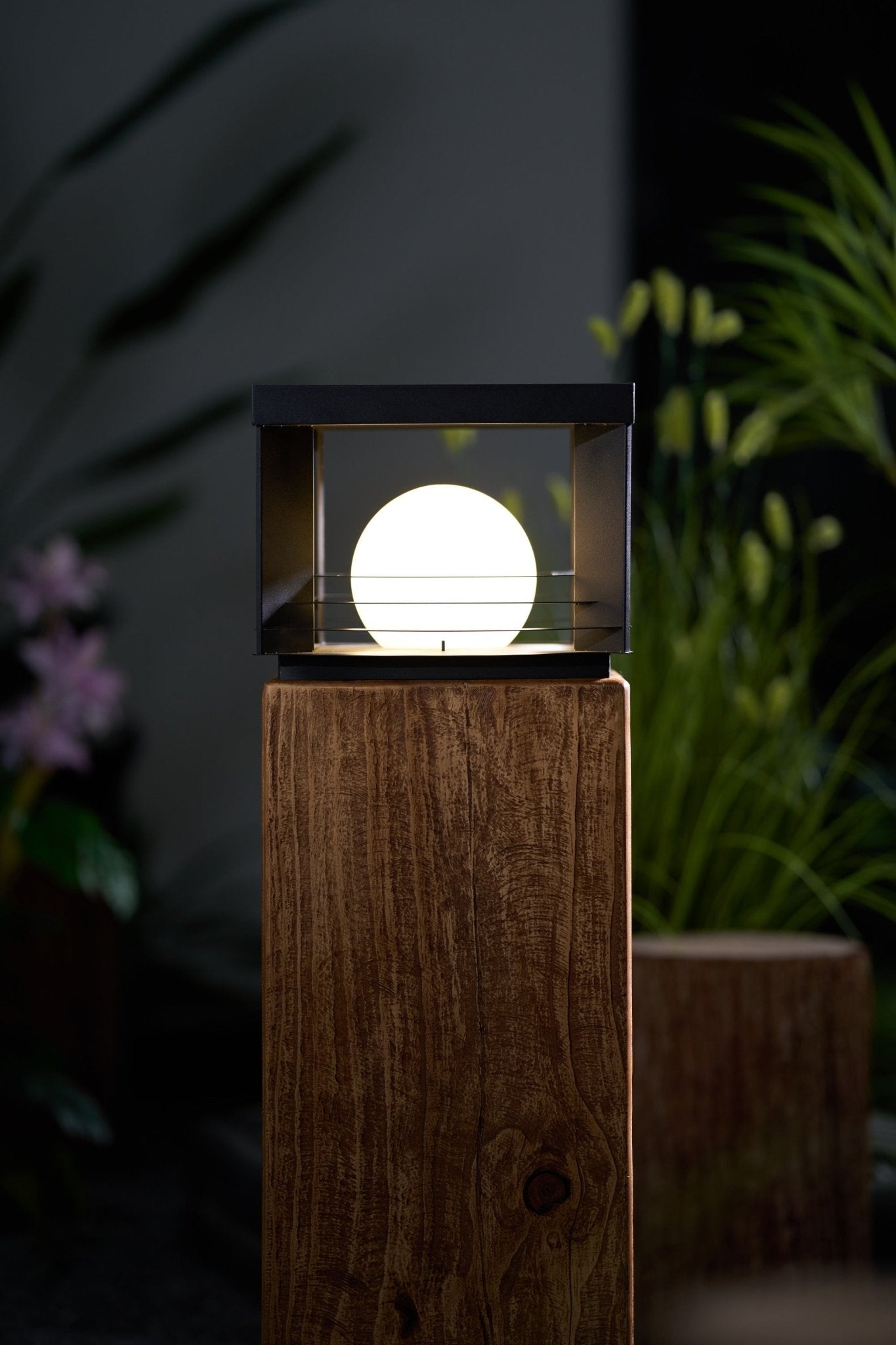 Mirelle Crate Outdoor Lamp-Neutral Decor