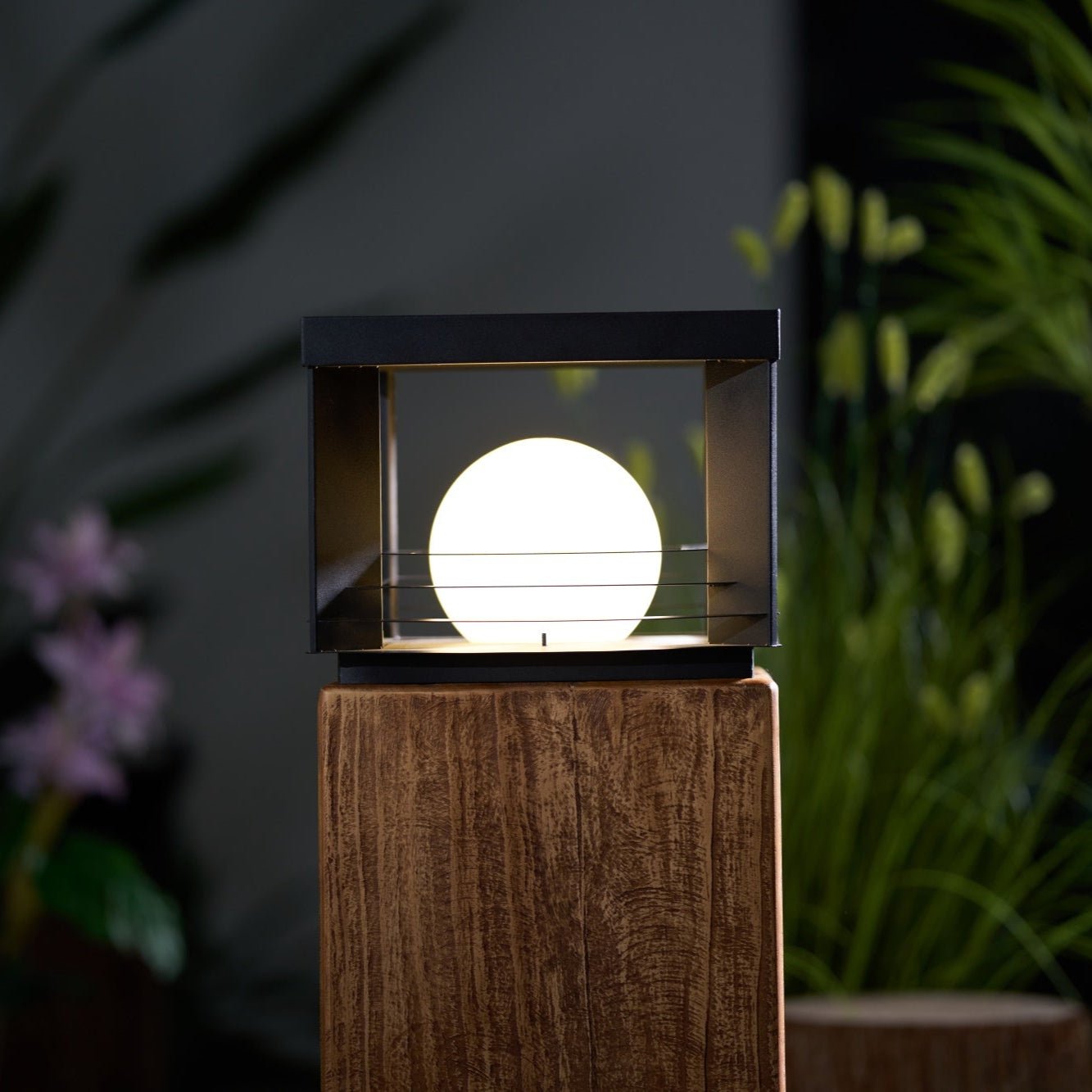 Mirelle Crate Outdoor Lamp-Neutral Decor