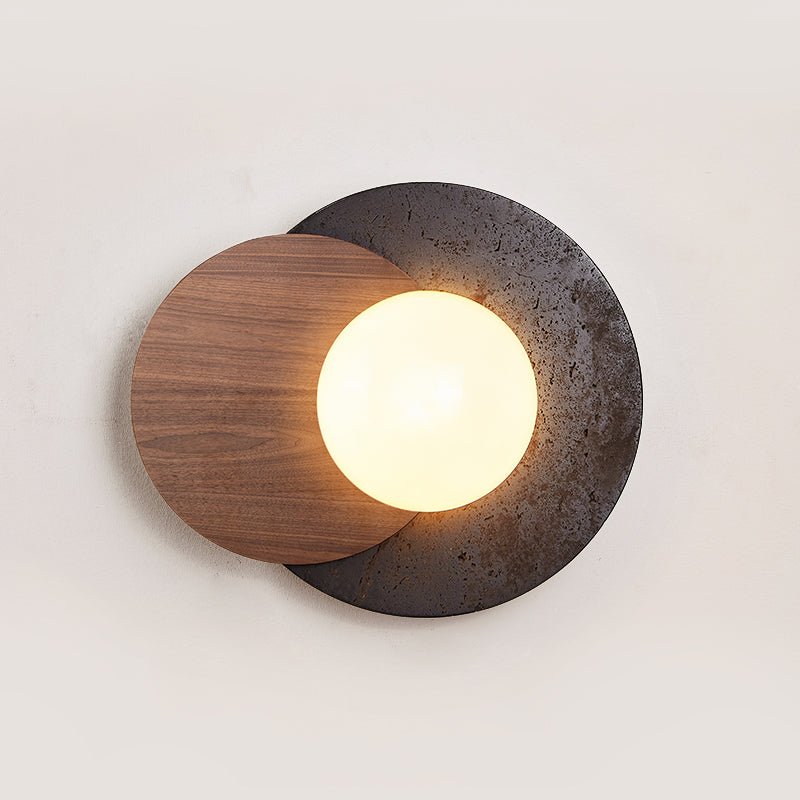 Lunar Embrace Sconce-Neutral Decor