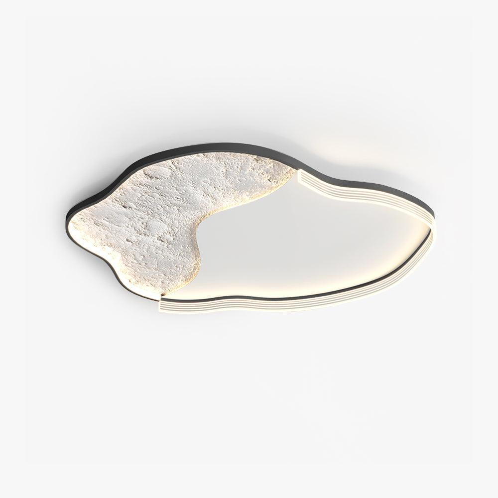 Syvine Nordic Art Lunar Led Ceiling Lamp-Neutral Decor