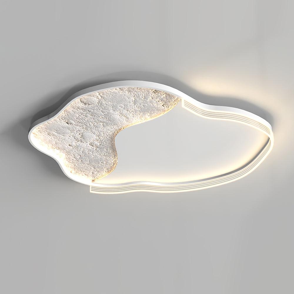 Syvine Nordic Art Lunar Led Ceiling Lamp-Neutral Decor