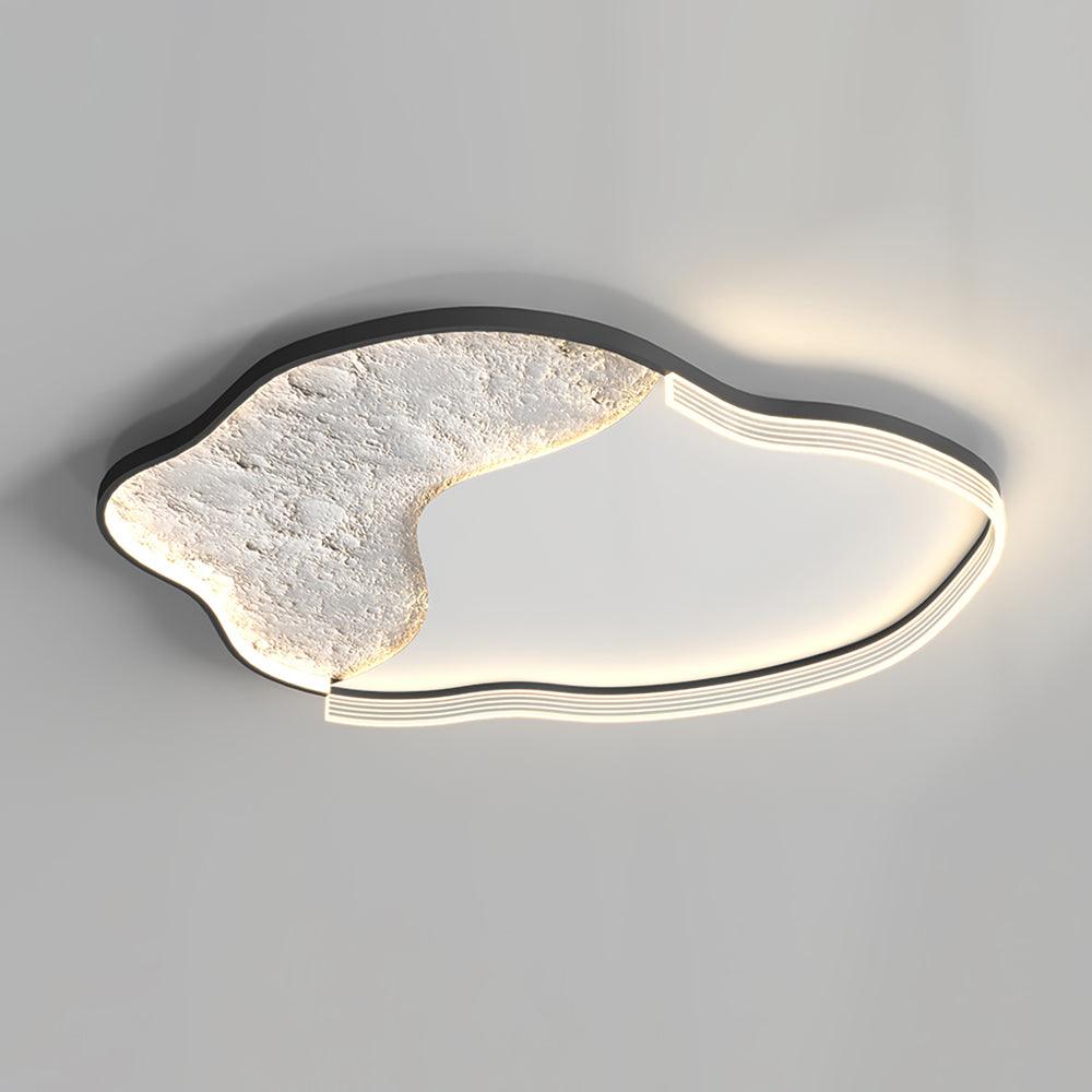 Syvine Nordic Art Lunar Led Ceiling Lamp-Neutral Decor
