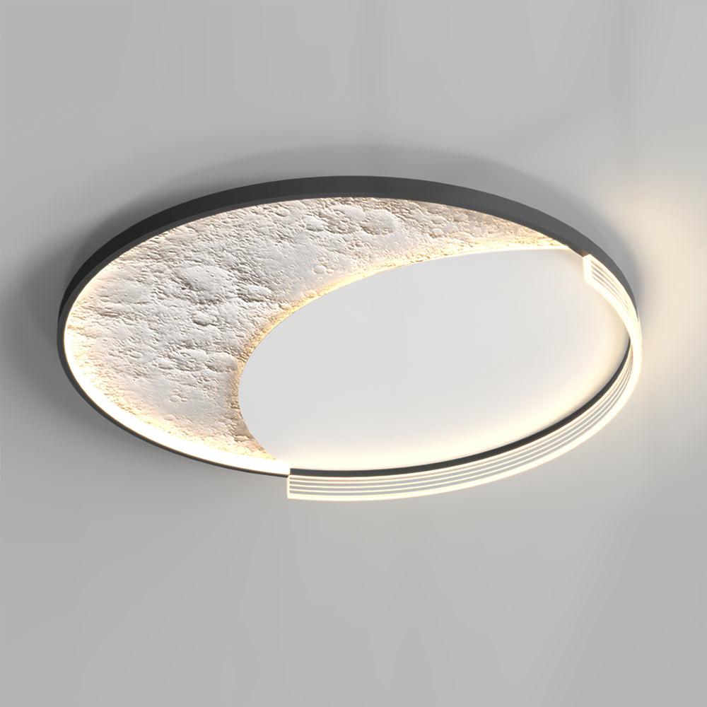Syvine Nordic Art Lunar Led Ceiling Lamp-Neutral Decor