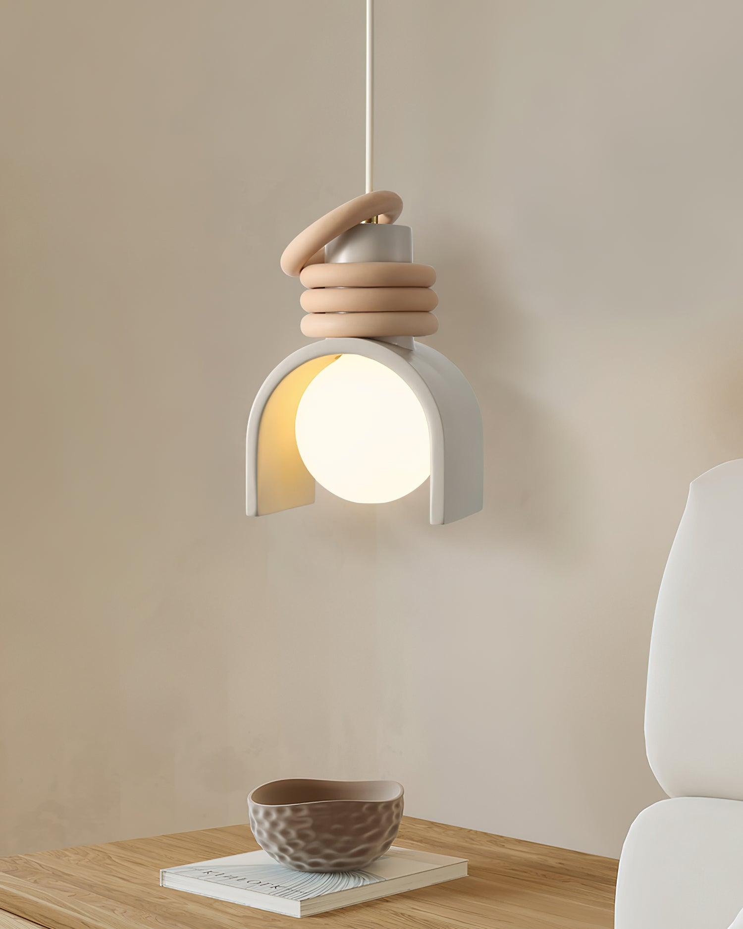 Pendant Light With Glass Globe Warms Dining Rooms Artistic