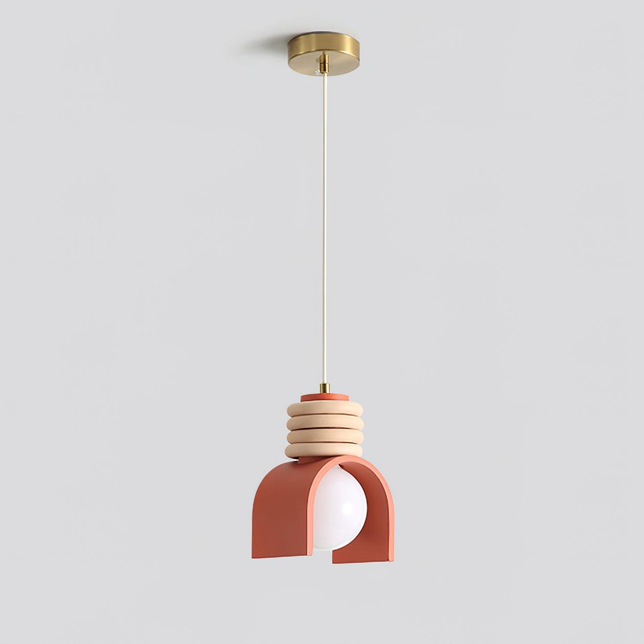 Pendant Light With Glass Globe Warms Dining Rooms Artistic