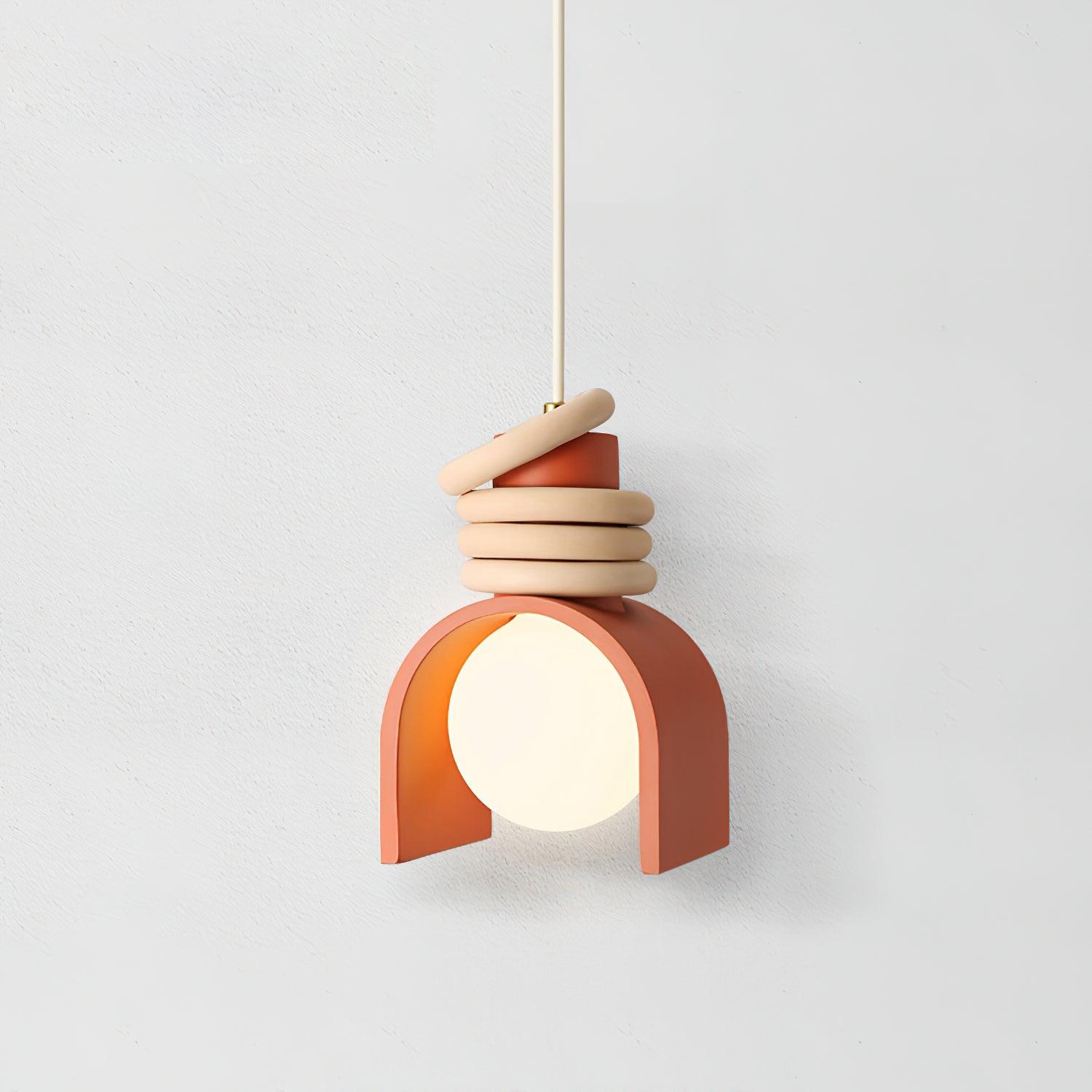 Pendant Light With Glass Globe Warms Dining Rooms Artistic