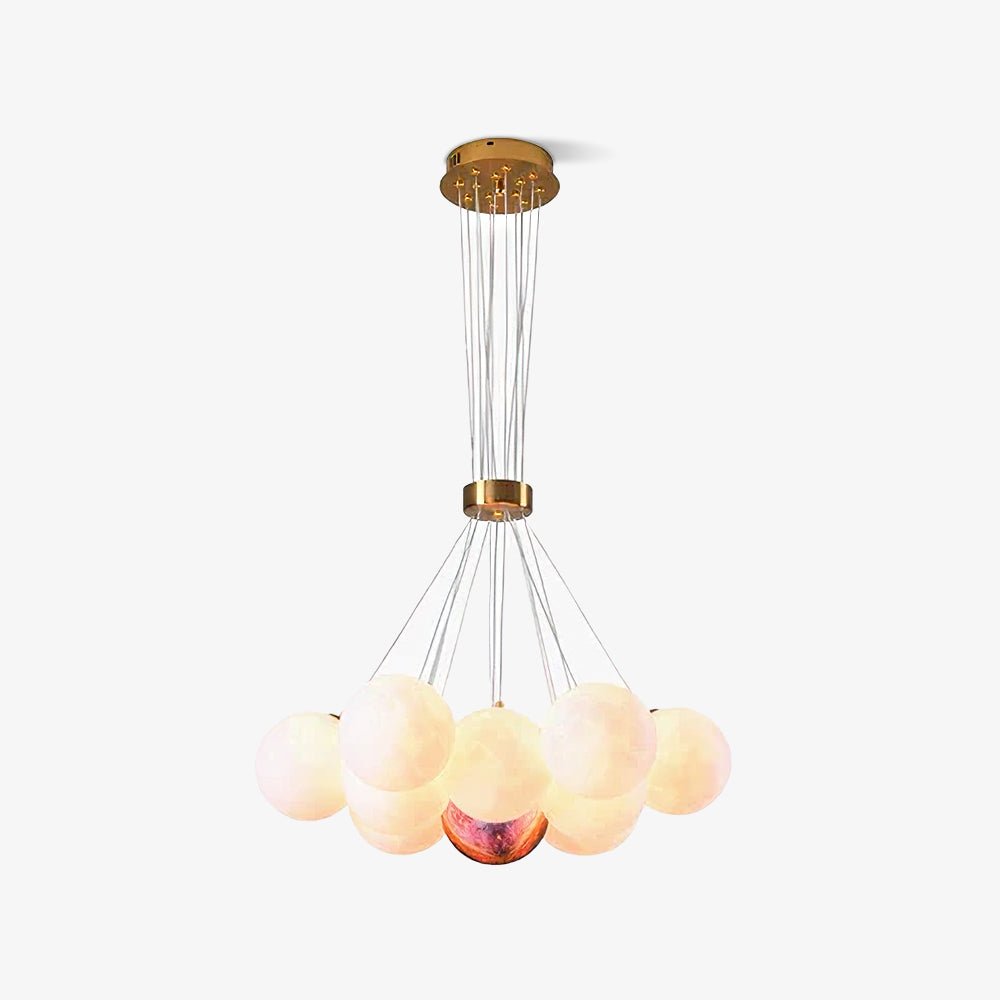 Sevenu Glam Artistic Pendant Light-Neutral Decor
