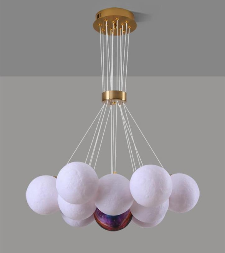 Sevenu Glam Artistic Pendant Light-Neutral Decor