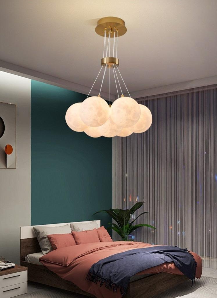 Sevenu Glam Artistic Pendant Light-Neutral Decor