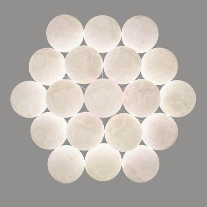 Sevenu Glam Artistic Pendant Light-Neutral Decor