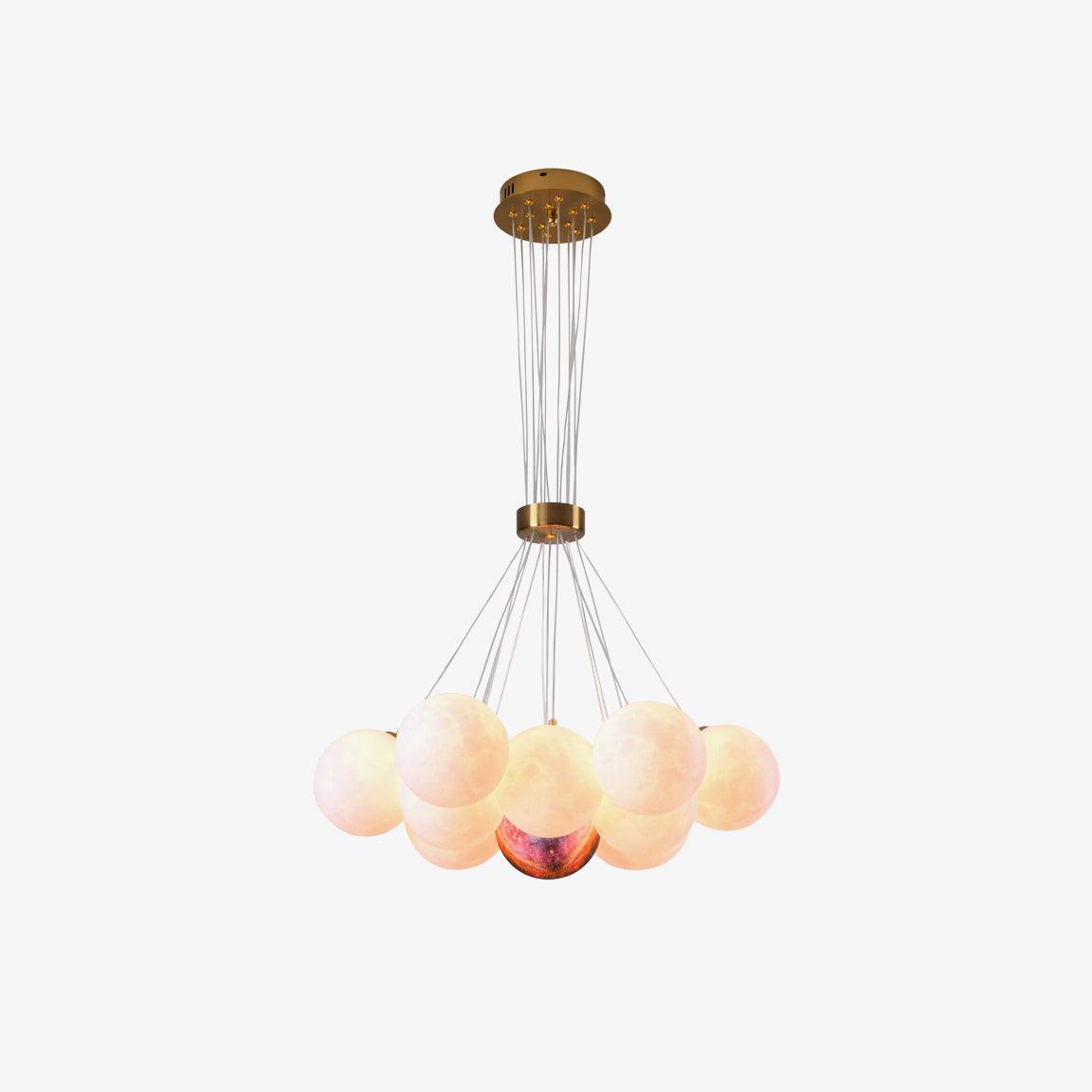 Sevenu Glam Artistic Pendant Light-Neutral Decor