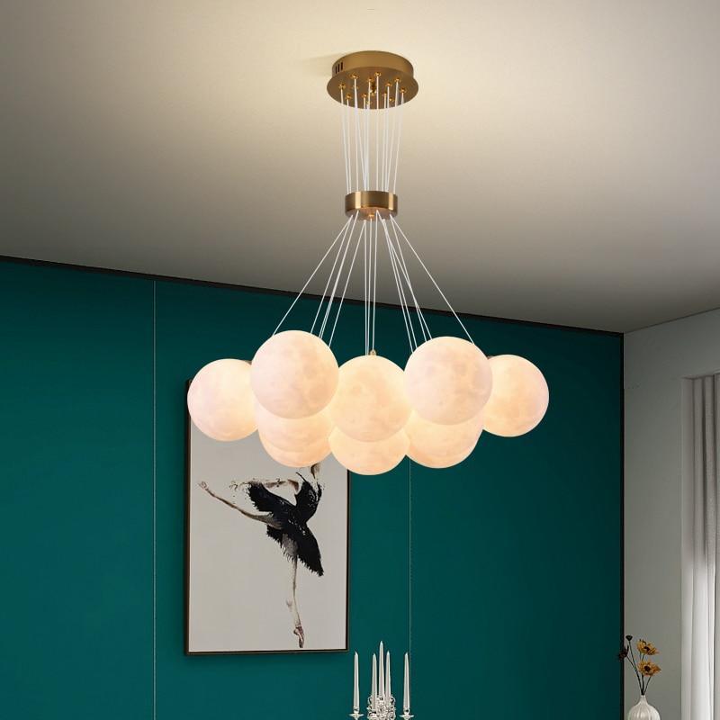 Sevenu Glam Artistic Pendant Light-Neutral Decor