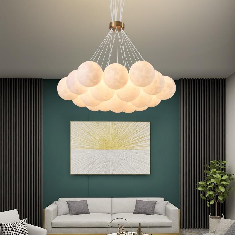 Sevenu Glam Artistic Pendant Light-Neutral Decor