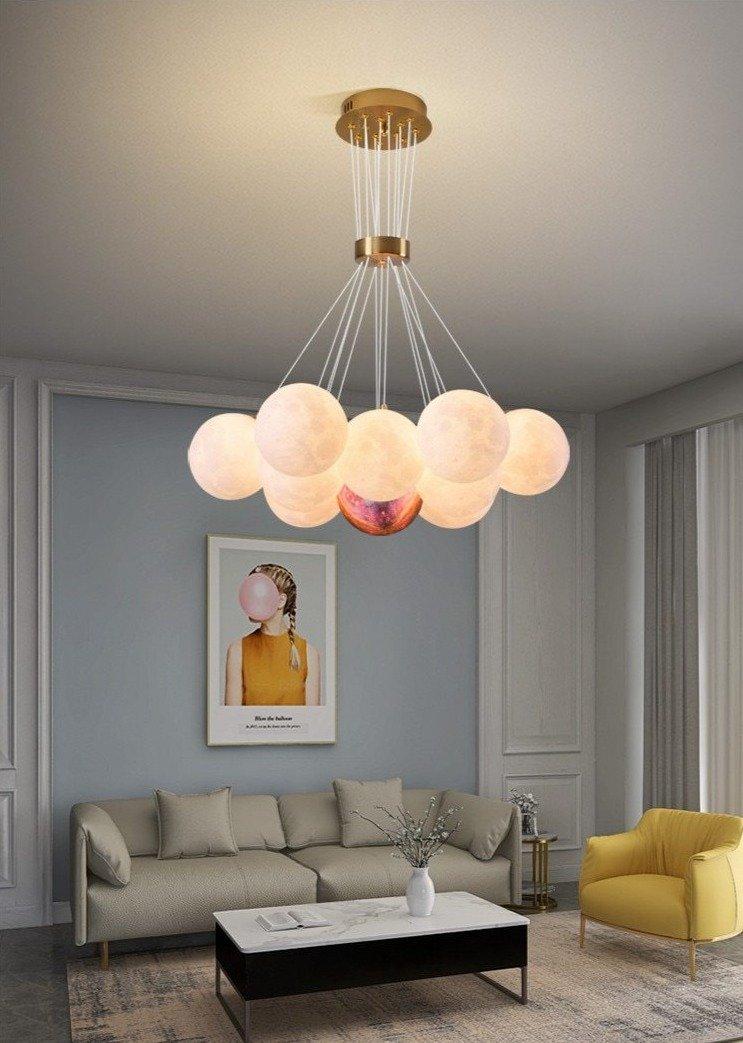 Sevenu Glam Artistic Pendant Light-Neutral Decor