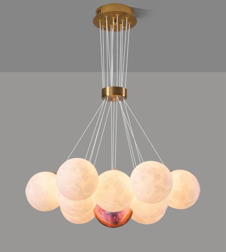Sevenu Glam Artistic Pendant Light-Neutral Decor