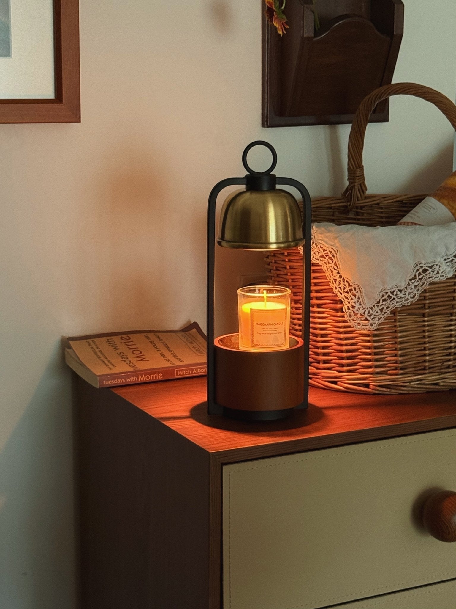 Rosa Modern Wood Table Lamp-Neutral Decor