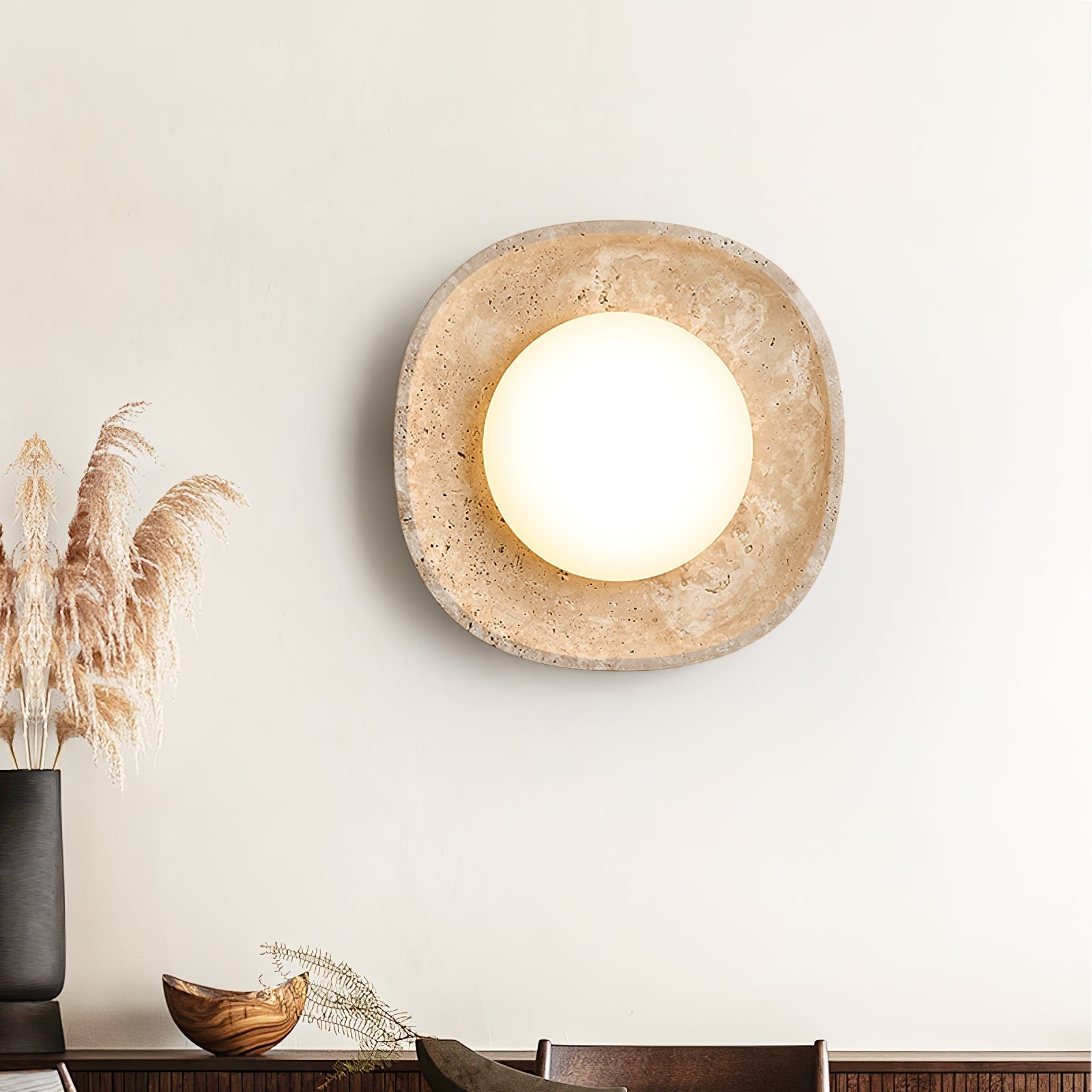 Ublt Fossil Wall Light-Neutral Decor