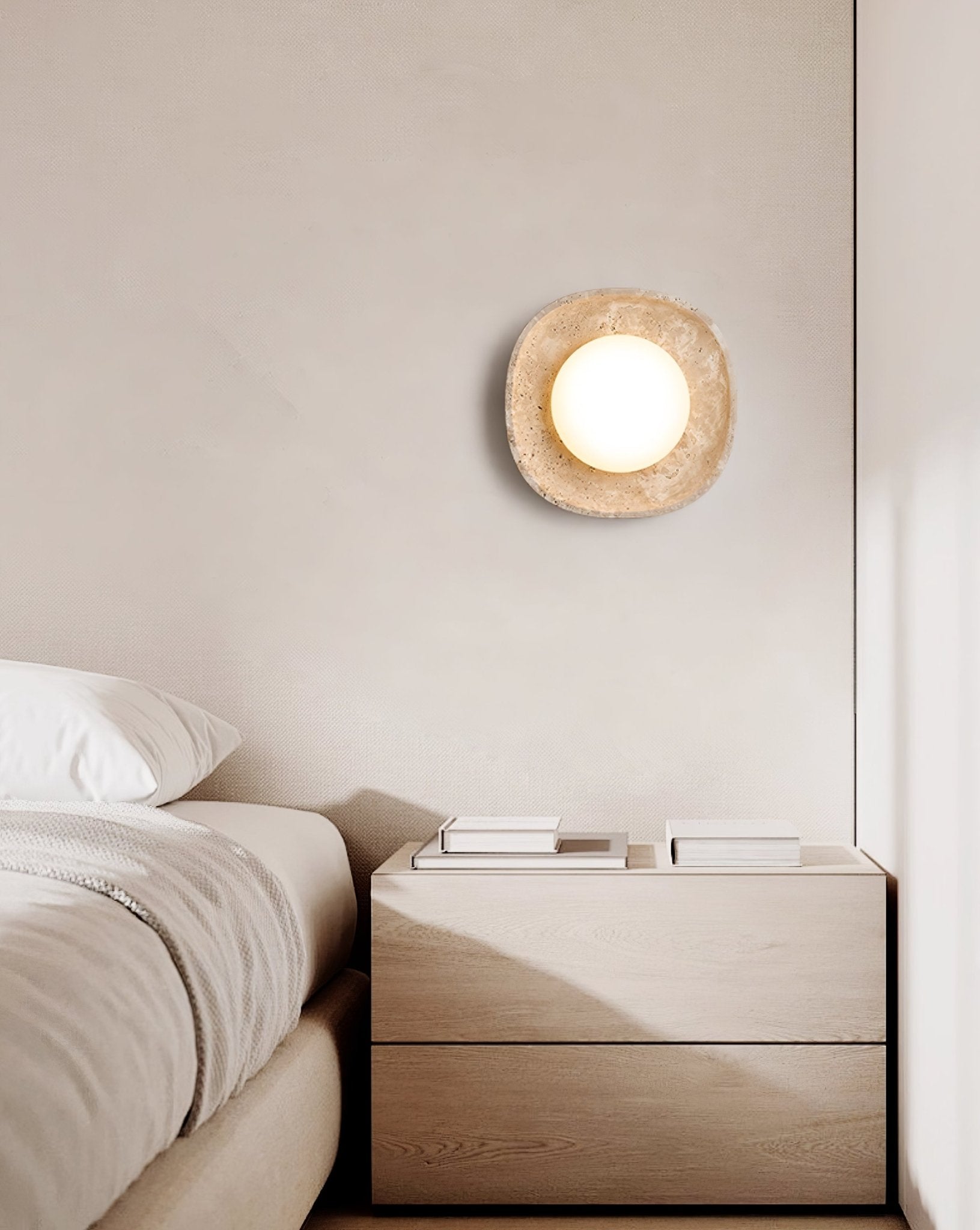 Ublt Fossil Wall Light-Neutral Decor
