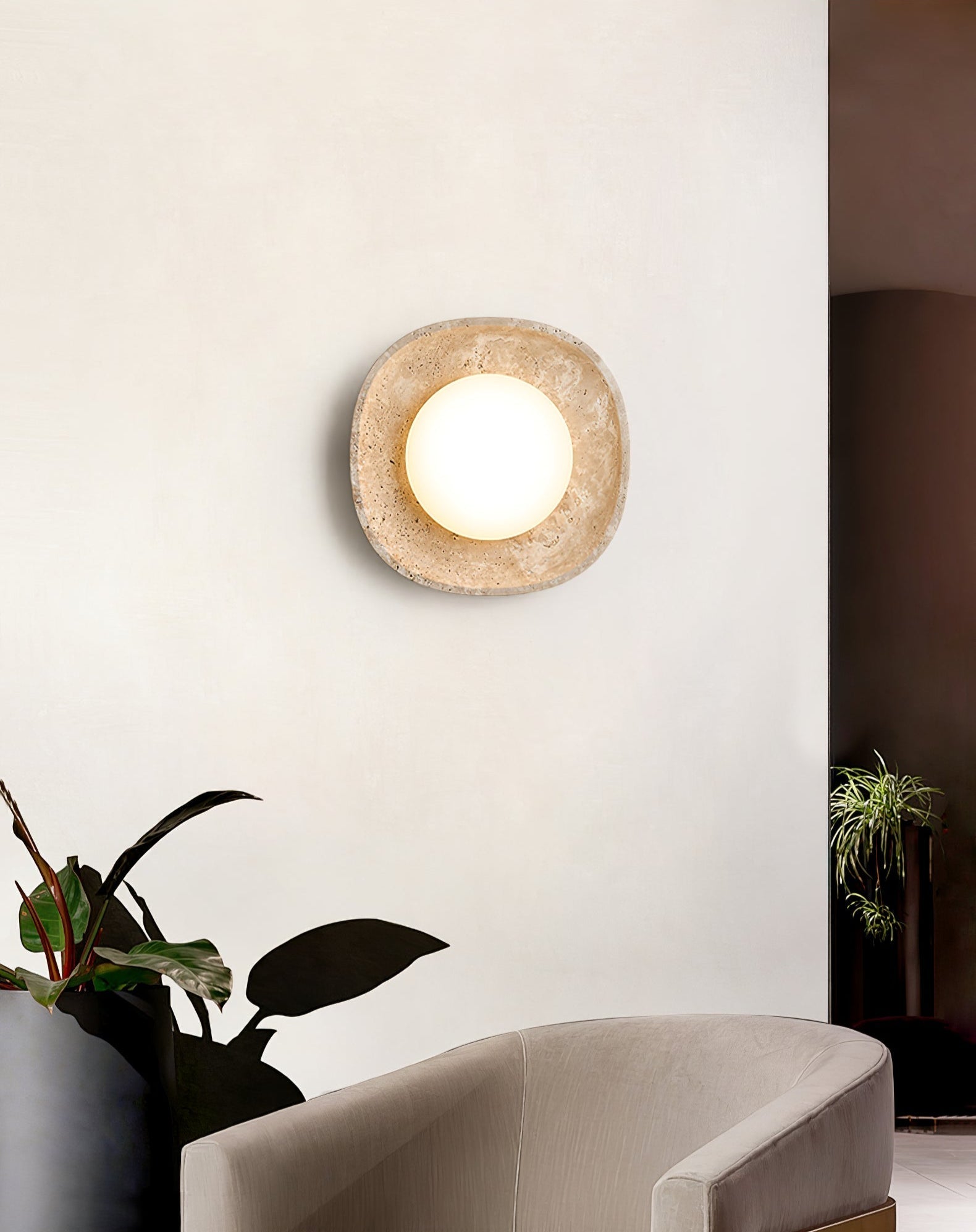 Ublt Fossil Wall Light-Neutral Decor