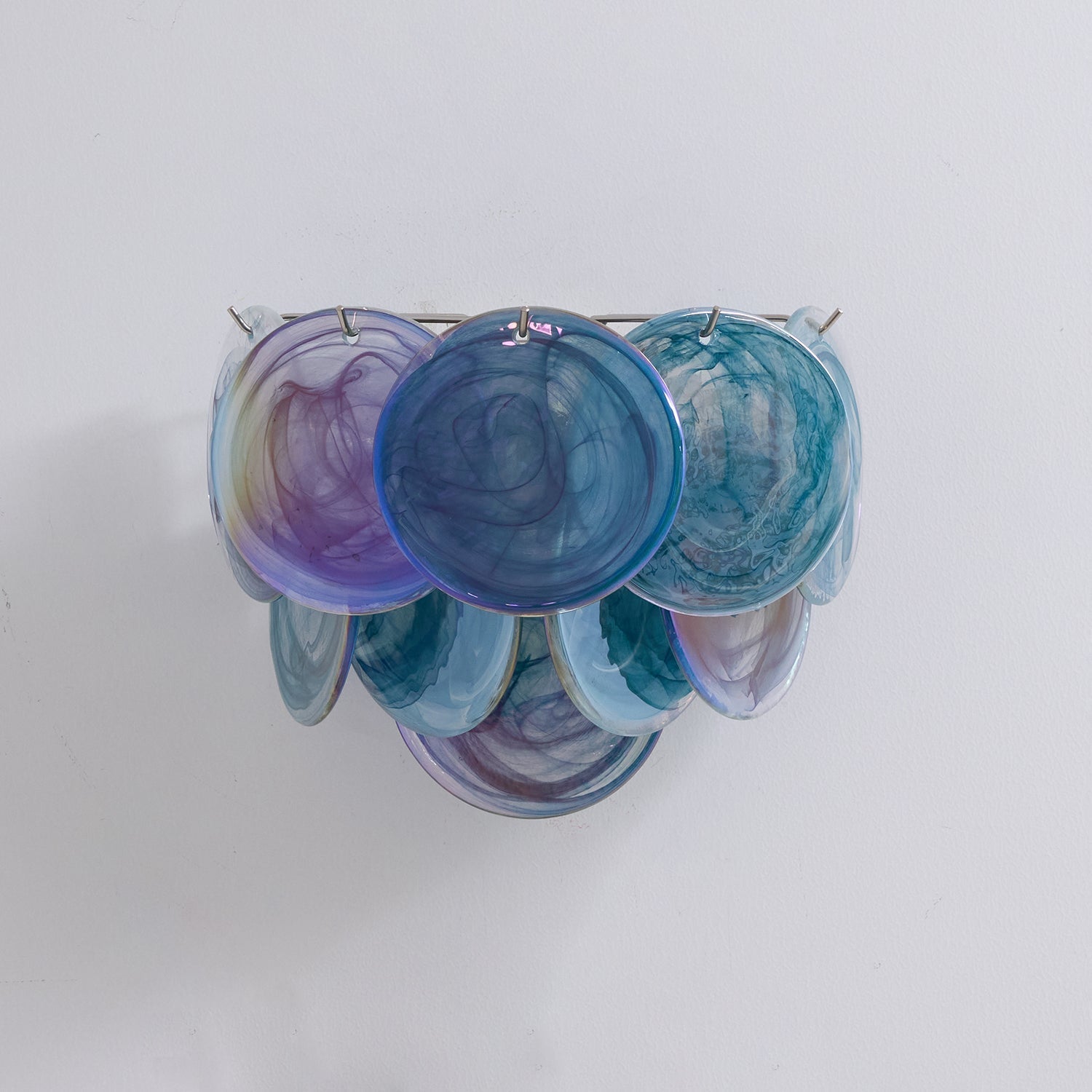 Aurora Wall Lamp Murano Glass Disc Artistic-Neutral Decor