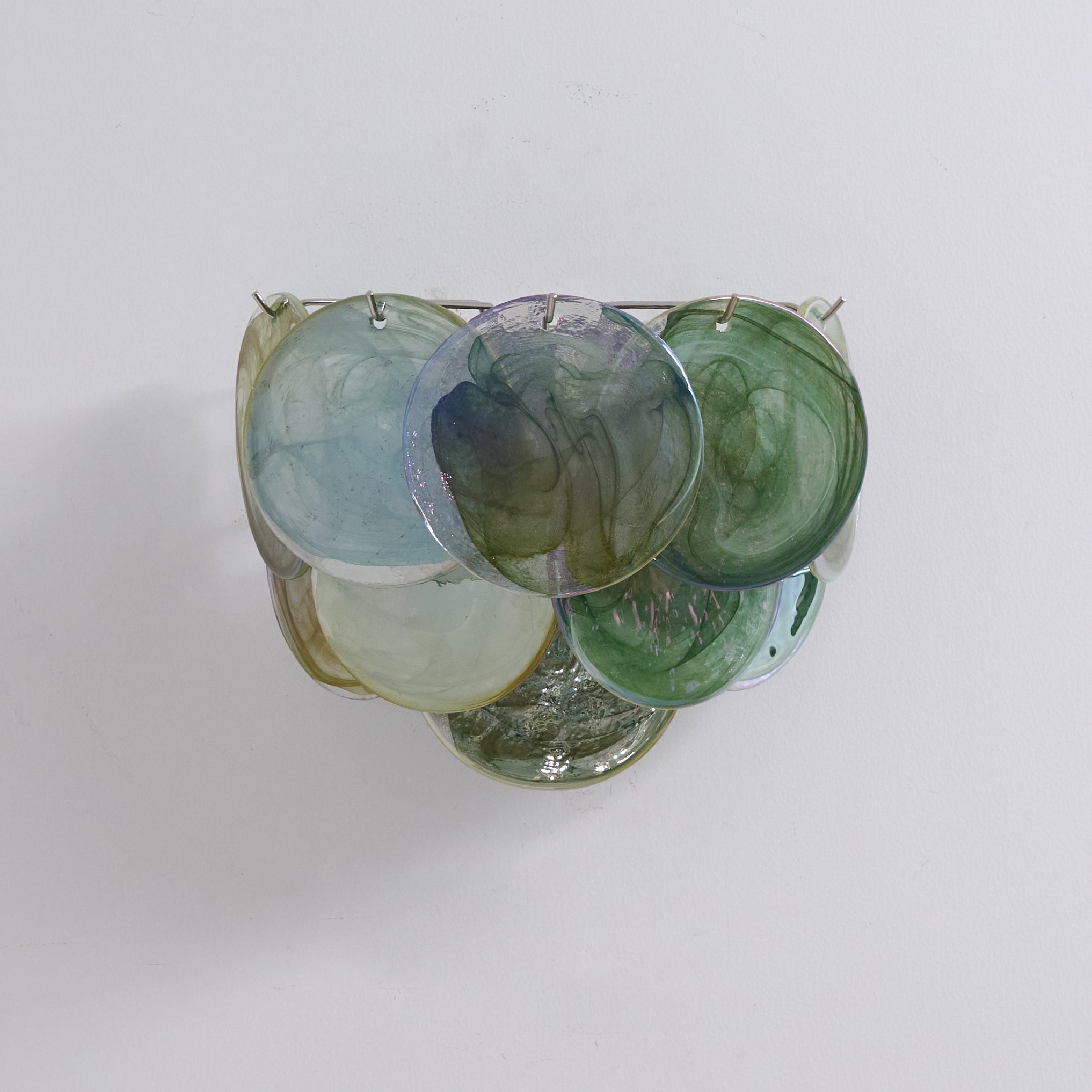 Aurora Wall Lamp Murano Glass Disc Artistic-Neutral Decor