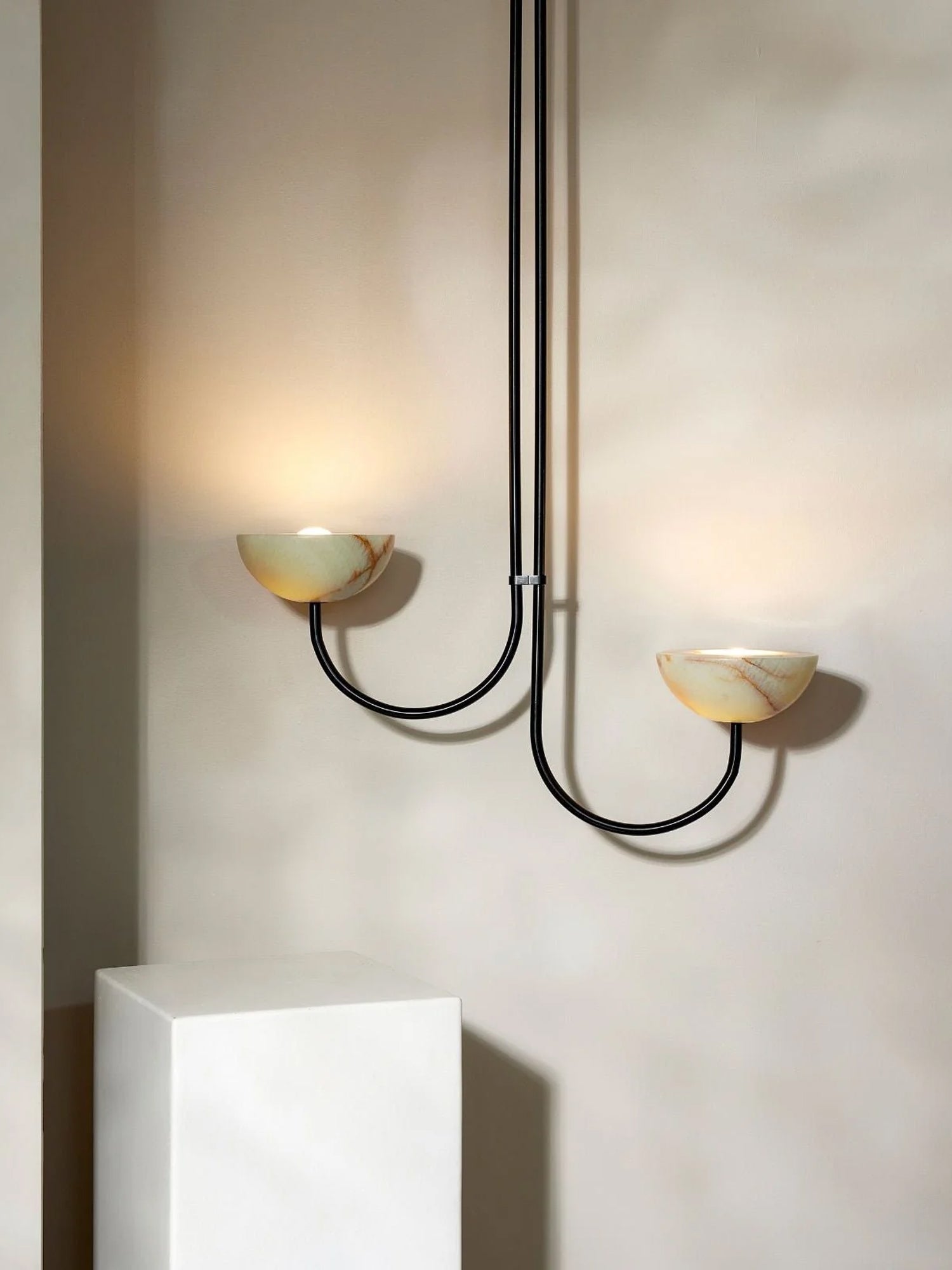 Hartvik Duo Pendant Lamp-Neutral Decor