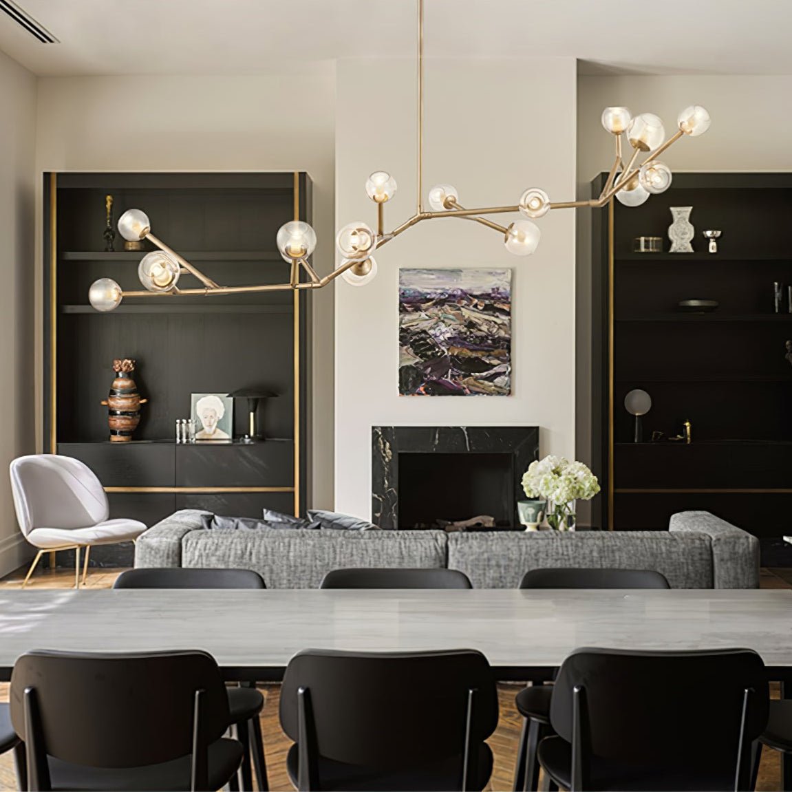 Colton Luxury Chandelier-Neutral Decor