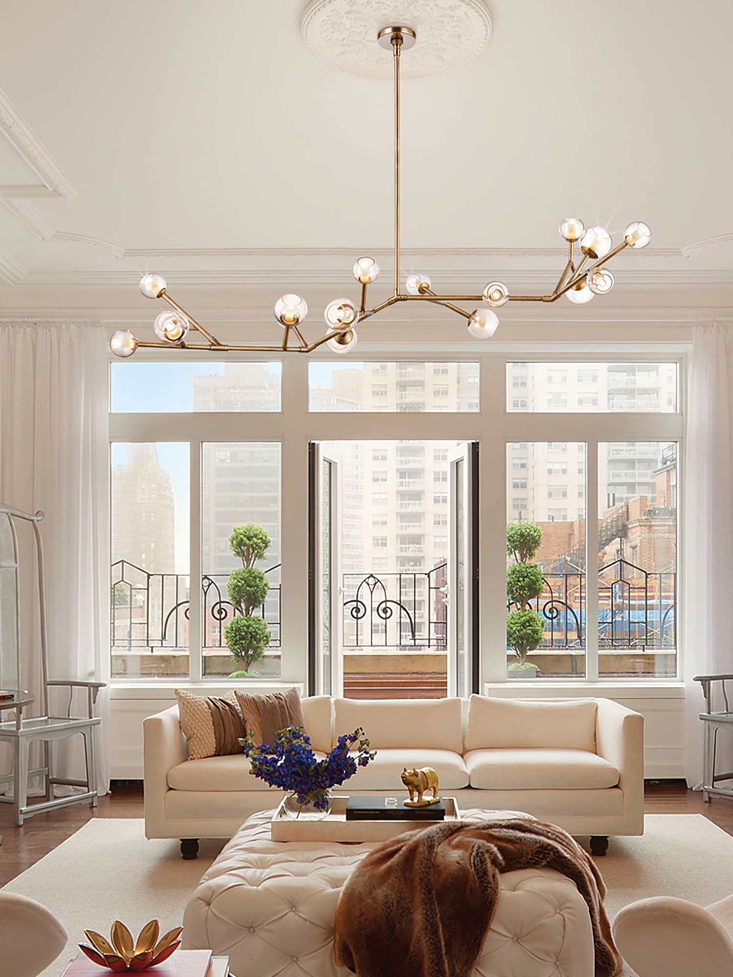 Colton Luxury Chandelier-Neutral Decor