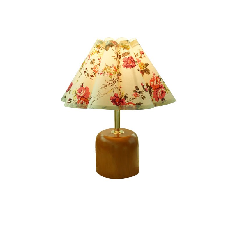Verena Fabric Table Lamp-Neutral Decor