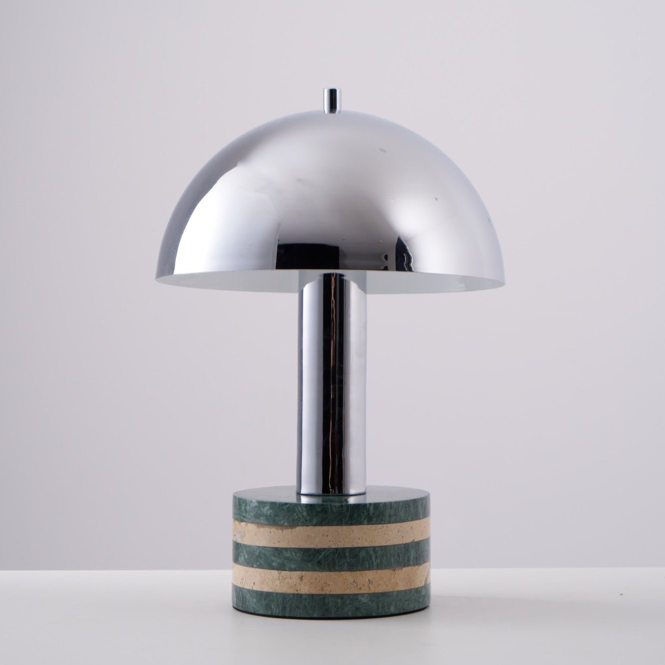 Strata Minimalist Marble Table Lamp-Neutral Decor