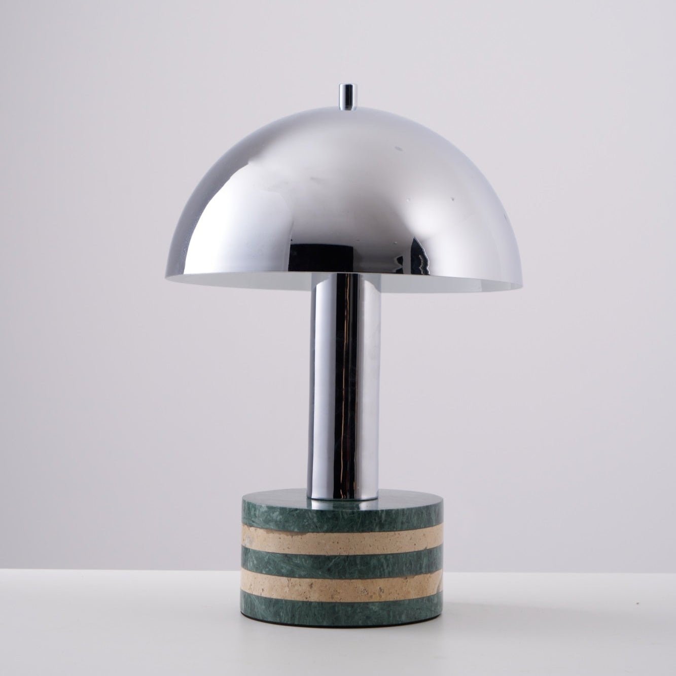 Strata Minimalist Marble Table Lamp-Neutral Decor