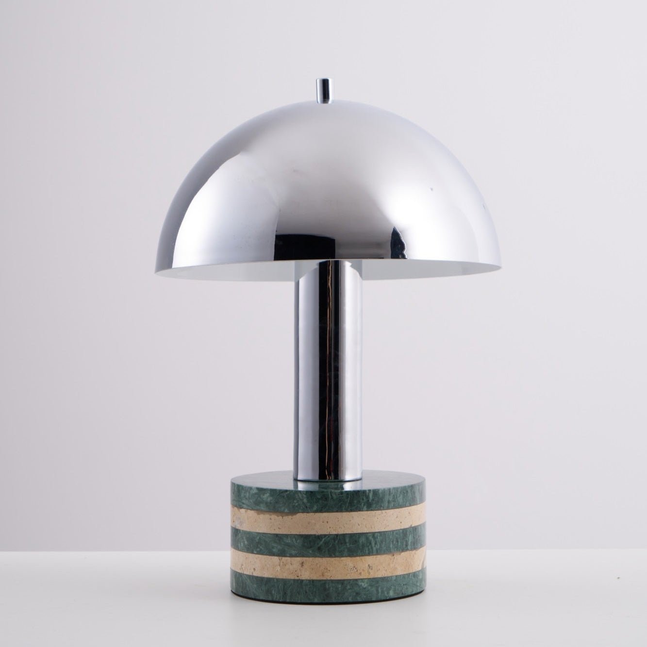 Strata Minimalist Marble Table Lamp-Neutral Decor